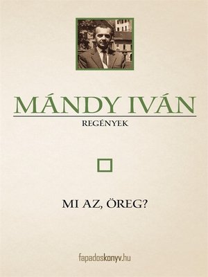 cover image of Mi az, öreg